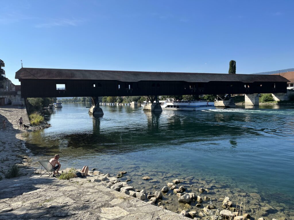 Brücke bei Büren an der Aare